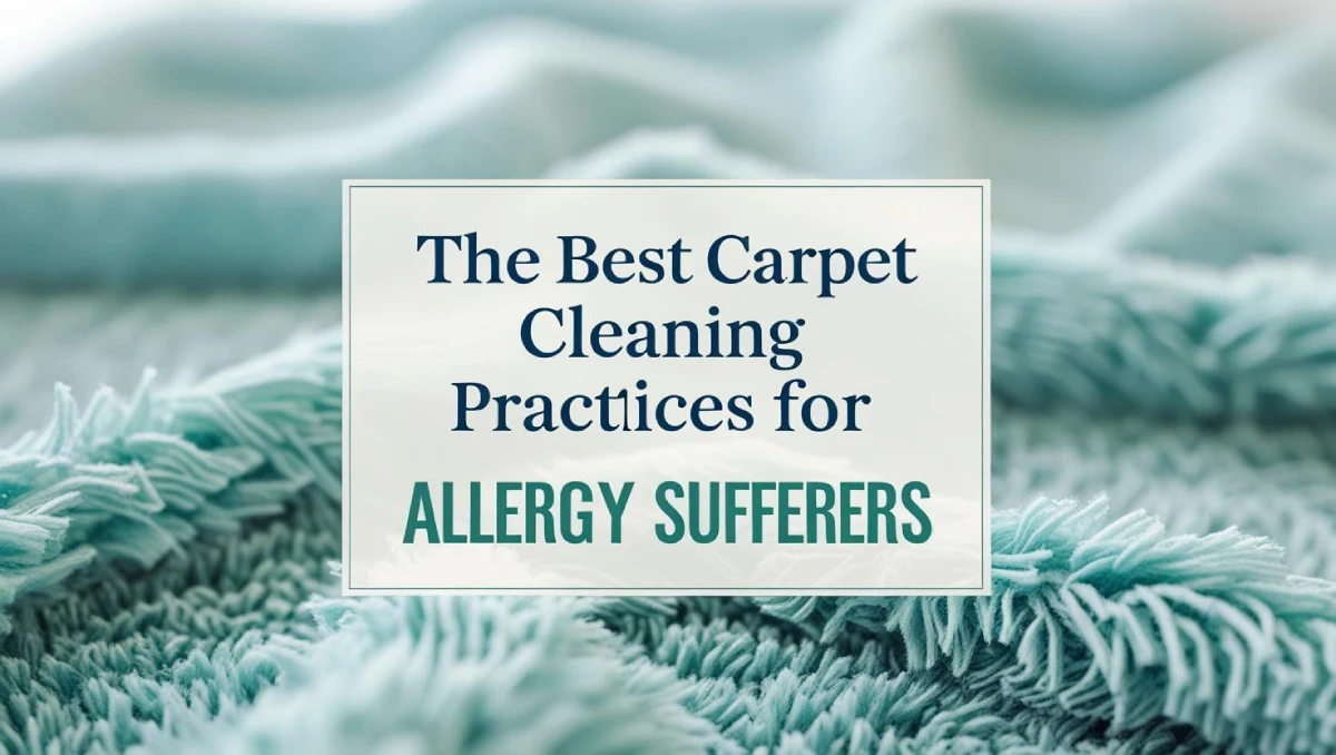 Carpet Cleaning Tips for Allergy Relief
